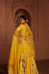 Made To Order – Silk Embroidered Lehnga