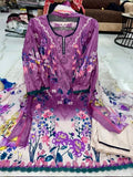 Pure Super Heavy Lawn Cotton Pakistani Style Stitched Suit