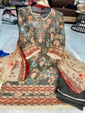 Pure Super Heavy Lawn Cotton Pakistani Style Stitched Suit